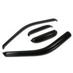 Ford F250 Super Duty 1999-2015 Extended Cab Tinted Side Window Visors Deflectors