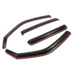 Honda Ridgeline 2006-2014 Tinted Side Window Visors Deflectors