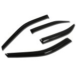 2009 Mitsubishi Lancer Tinted Side Window Visors Deflectors 2009 Mitsubishi Lancer Tinted Side Window Visors Deflectors