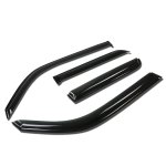 2012 Toyota 4Runner Tinted Side Window Visors Deflectors