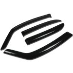 Suzuki SX4 2008-2010 Sedan Tinted Side Window Visors Deflectors