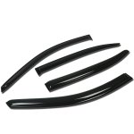 Honda Accord 2008-2012 Sedan Tinted Side Window Visors Deflectors