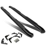 2015 Chevy Colorado Crew Cab Nerf Bars Curved Black 4 Inch