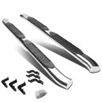 2018 Toyota Tundra Double Cab Nerf Bars Curved Stainless 4 Inch