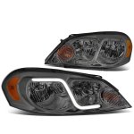 Chevy Impala Limited 2014-2016 Smoked Headlights LED DRL