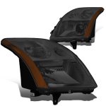 Nissan Sentra 2007-2009 Smoked Headlights