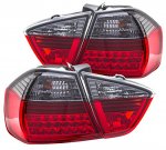 2008 BMW 3 Series Red Smoked LED Tail Lights