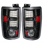 2002 Ford Expedition Black LED Tail Lights 2002 Ford Expedition Black LED Tail Lights