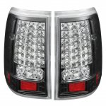 Ford Explorer 2002-2005 Black LED Tail Lights