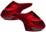 Ford Focus Hatchback 2012-2014 Tube LED Tail Lights
