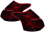 Ford Focus Hatchback 2012-2014 Tinted Tube LED Tail Lights
