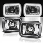 1983 Jeep Pickup Black SMD LED Sealed Beam Headlight Conversion