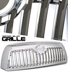 Toyota Tundra 2007-2009 Chrome Vertical Grille