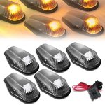 1992 Ford F350 Black Yellow LED Cab Lights 1992 Ford F350 Black Yellow LED Cab Lights