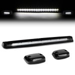GMC Sierra 3500HD 2007-2014 Black White LED Cab Lights