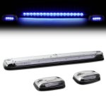 2007 Chevy Silverado 2500HD Clear Blue LED Cab Lights 2007 Chevy Silverado 2500HD Clear Blue LED Cab Lights