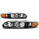Oldsmobile Alero 1999-2004 Black Headlights