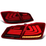 Honda Accord Sedan 2013-2015 Tinted Tube LED Tail Lights Honda Accord Sedan 2013-2015 Tinted Tube LED Tail Lights