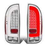 2013 Toyota Tacoma Clear LED Tail Lights Clear Tube