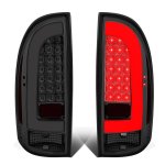 2013 Toyota Tacoma Smoked Tube LED Tail Lights