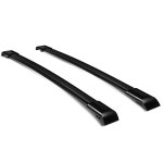 Honda Odyssey 2005-2010 Black Aluminum Roof Rack Crossbars