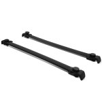 Jeep Patriot 2007-2017 Black Aluminum Roof Rack Crossbars