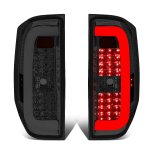 2019 Toyota Tundra Smoked C-Tube LED Tail Lights