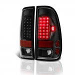 1999 Ford F350 Super Duty Black LED Tail Lights 1999 Ford F350 Super Duty Black LED Tail Lights