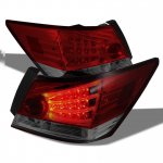 Honda Accord Sedan 2008-2012 Red and Smoked LED Tail Lights Honda Accord Sedan 2008-2012 Red and Smoked LED Tail Lights