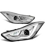 Hyundai Elantra Sedan 2011-2013 LED DRL Projector Headlights