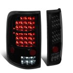 2005 Ford F150 Black Smoked LED Tail Lights