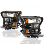 2015 Ford F150 Black Headlights