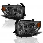 2015 Toyota Tundra Smoked Headlights