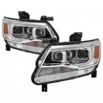 2020 Chevy Colorado Tube DRL Projector Headlights
