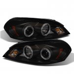 2010 Chevy Impala Black Smoked Projector Headlights
