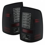 2018 Dodge Ram Black Smoked LED Tail Lights P-Series