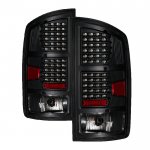 2005 Dodge Ram 3500 Black LED Tail Lights