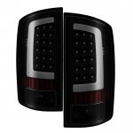 2002 Dodge Ram Black Smoked LED Tail Lights Tube 2002 Dodge Ram Black Smoked LED Tail Lights Tube