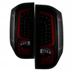 2021 Toyota Tundra Black Smoked LED Tail Lights