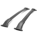 GMC Yukon XL 2015-2020 Black Aluminum Roof Rack Crossbars