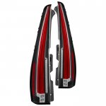 Cadillac Escalade 2007-2014 Black Full LED Tail Lights Conversion