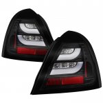 Pontiac Grand Prix 2004-2008 Black LED Tail Lights