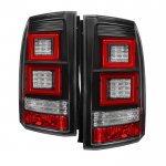 Land Rover LR4 2010-2014 Black LED Tail Lights