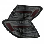Mercedes Benz C Class 2008-2011 Smoked LED Tail Lights