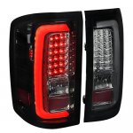 2016 GMC Sierra 3500HD Black Smoked LED Tail Lights