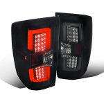 2016 GMC Sierra 3500HD Black Smoked LED Tail Lights