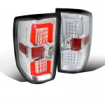Chevy Silverado 2014-2018 Clear LED Tail Lights