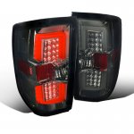 2017 Chevy Silverado 1500 Smoked LED Tail Lights