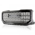 GMC Sierra 1500 2016-2018 Black Denali Style Grille