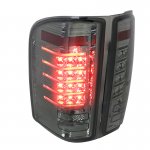 2007 Chevy Silverado Smoked LED Tail Lights